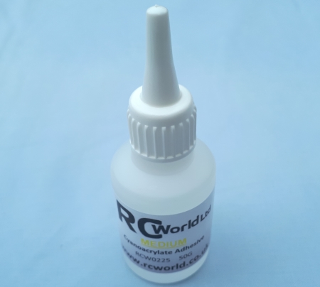 RCWorlds Medium Cyano Glue 50g