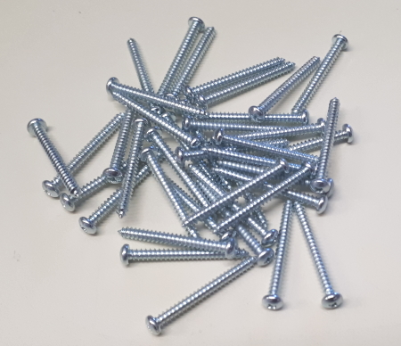 2.2x22mm Self Tapping Screw Pan Head PoziDriv Pk40