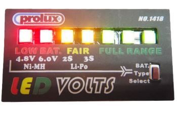 On-Board Volt Checker with LED indicators