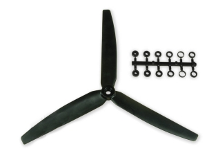 7x3.5 Pusher 3 Blade Electric Propeller