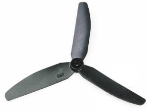 5x3 Pusher 3 Blade Electric Propeller