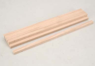 Beech Wood Beam 9.5 x 9.5 x 305mm