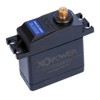 XQ-Power XQ-S3015M 16kg Analog Servo with accessories